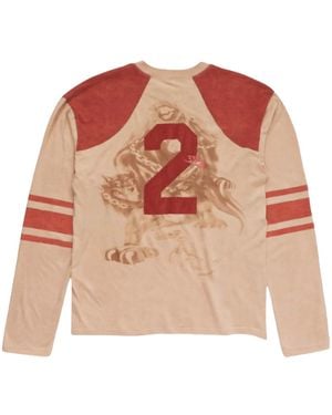 Travis Scott Nike Reaper Vintage Football Heavy Wash/S T-Shirt "Cream" Tsuc112" - Black