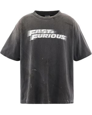 SAINT Mxxxxxx Short Sleeve T-Shirt Sm Mk8 0000 C06" - Black