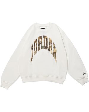 Nike Air Brooklyn French Terry Crewneck "Realtree" Im6304 133" - Black