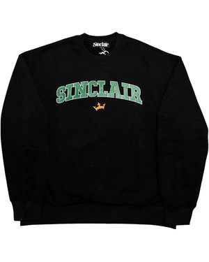 Sinclair Draft Kings Crewneck Sweatshirt Smt212 1" - Black