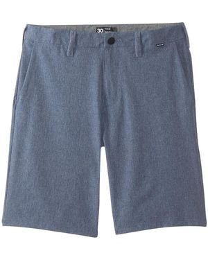 Hurley Phantom Walk Short 20" "Obsidian" 895086-451" - Blue