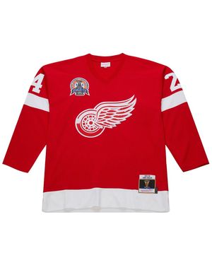 Mitchell & Ness Nhl Dark Jersey Wings 2001 Chris Chelios Jy8994 Drwred1"