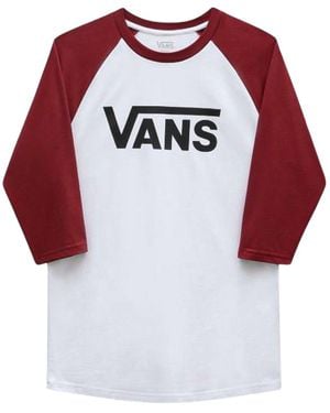Vans Classic Ragl T-Shirt Vn0002Qqbwm" - Black