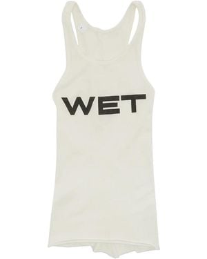 Yeezy Mowalola Wet Tank Top T303Gd Pfd" - Black