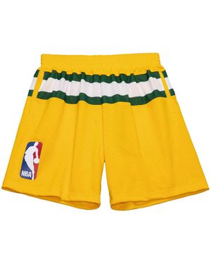 Mitchell & Ness Nba Hwc Shorts Supersonics 2003 "Supersonics" Smsh6154 Ssu03Pppyell" - Yellow