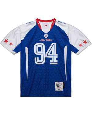 Mitchell & Ness Dark Jersey "Nfl Nfc 2009 Demarcus Ware" Jy8075 Nfcblue"