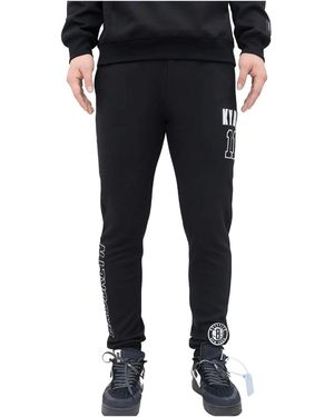 Pro Standard Brooklyn Logo Joggers Bbn451735 Blk" - Black