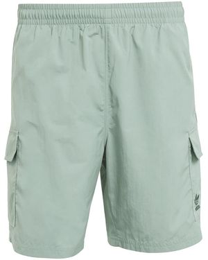 adidas Originals Trefoil Essentials Woven Cargo Shorts Jp4786" - Green