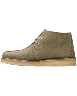 Clarks Desert Trek Hi "Forest" 26173615" - Black