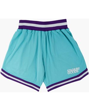 Stadium Goods Mesh Shorts "grape" - Blue