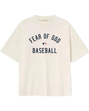 Fear Of God Mlb 90' Fit T-Shirt "Light Heather" 125Ml254002F" - Black