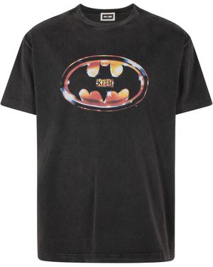 Kith Logo Vintage T-Shirt "Batman - Black