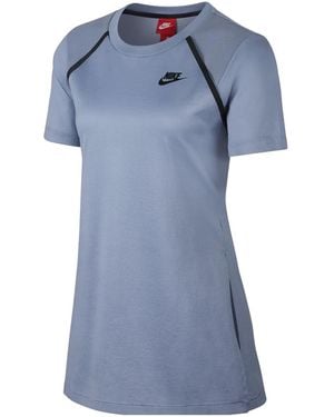 Nike Sportswear Bonded T‑Shirt "Glacier" 867689 023" - Blue