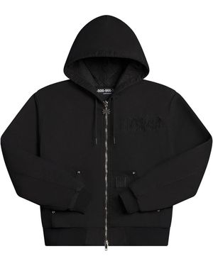LOSTSHDWS Reversible Detached Work Jacket "Oil" Lst 50 22634 Oil" - Black