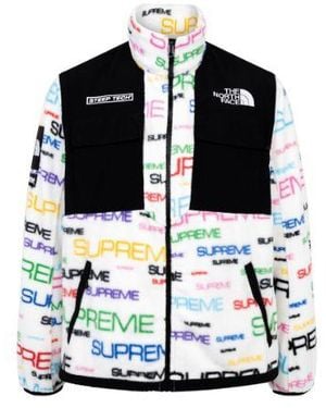 Supreme Tnf Steep Tech Fleece Jacket "Fw 21" - Black