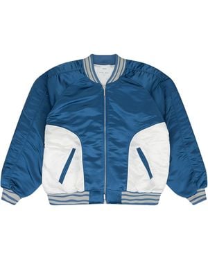 Rhude Chamonix Ski Souvenier Bomber "Multi" Rhd-Motw-0051" - Blue
