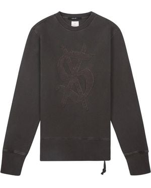 Ksubi Reverso Kash Sweatshirt Mps24Fl005" - Black
