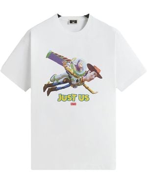 Kith Pixar Just Us Flying Vintage T-Shirt Khm034359 101" - Black