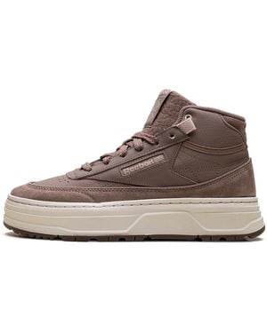 Reebok Club C Geo Mid "Taupe" Gv7035" - Brown