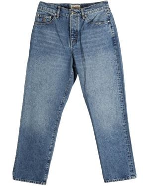 Stussy Big Ol Denim High Waisted Jean "Medb Medium" 116599 Medb" - Blue