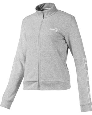 PUMA Amplified Full Zip Jacket "Light Heather" 580472 04" - Black