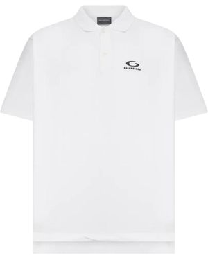 Balenciaga Regular Polo T-Shirt 828531 Ttvt8 9000" - Black