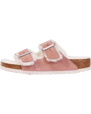 Birkenstock Arizona Shearling Clay Natural" 1023254" - Black