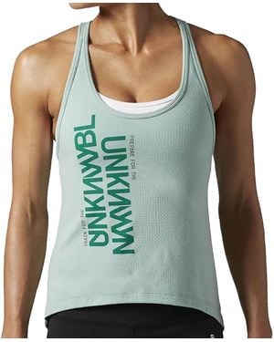 Reebok Crossfit Muscle Tank "Winter Sage" Ac4188" - Green