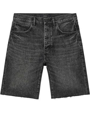 Purple Brand Kamari Denim Shorts P059 Wblk226" - Black