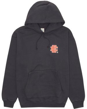 Eric Emanuel Ee Basic Hooded Sweatshirt "Ebony Ee843" - Black