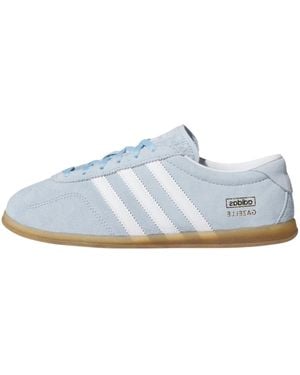 adidas Gazelle Lo Pro "Clear Sky Gum" Jr8893" - Blue