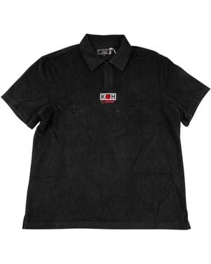 Kith Japan Osaka 1 Year Anniversary Drew Polo Khm035172 001" - Black