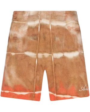 Amiri Tie Dye Shorts Ps22Mkp054 665" - Black