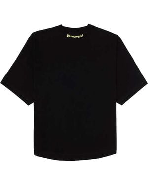 PALY Classic Logo Over T-Shirt Pmcb011S20384031" - Black