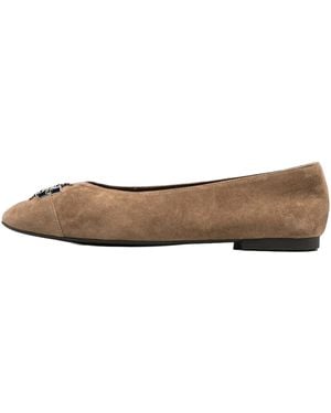Tory Burch Charlie Ballet "River Rock 186910 037" - Black