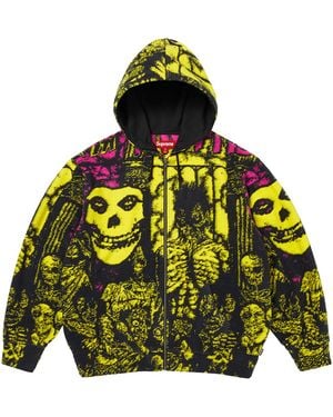 Supreme The Misfits Zip Up Hooded Jumper "Ss26 - Green