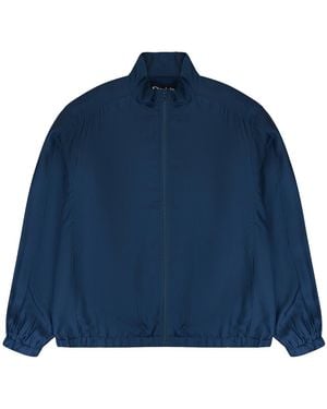 Sinclair Silk Track Jacket Slr Xotw 0018" - Blue