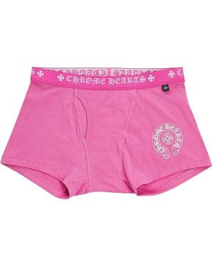 Chrome Hearts Shorts Boxer Brief Chrm1250" - Pink