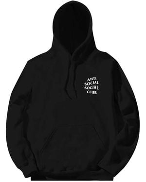 ANTI SOCIAL SOCIAL CLUB Kkoch Hoodie Kkch02" - Black