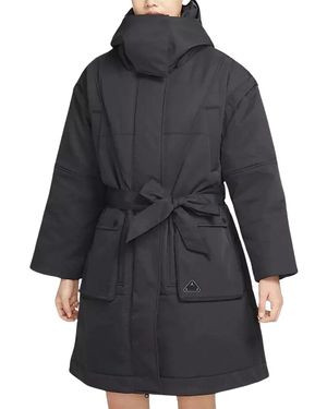 Nike Air Jordan Essentials Statement Down Parka Dq9804 010" - Black