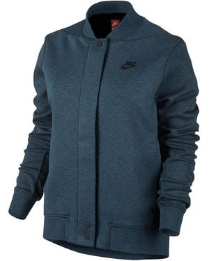 Nike Tech Fleece Destroyer Jacket "Squadron" 835544 464" - Blue