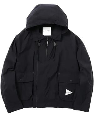 and wander Water Repellent Light Jacket 2 5744181308" - Black
