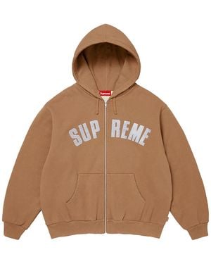 Supreme Arc Thermal Lined Zip Up Hooded Sweatshirt "Fw26 - Black