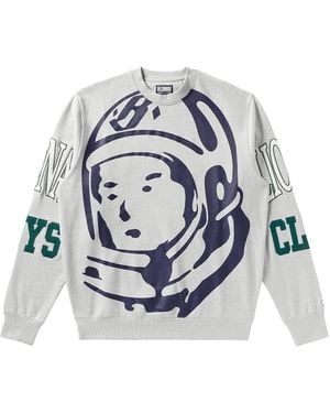 BBCICECREAM Big Face Crewneck Jumper "Heather" 851 8301" - Black