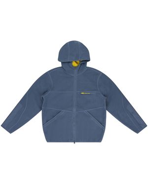 Aimé Leon Dore New Balance Full-Zip Fleece Hoodie Nb23Wj005 Vintage" - Blue