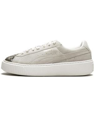 PUMA Suede Platform "Crushed Gem" 365866 02" - Black