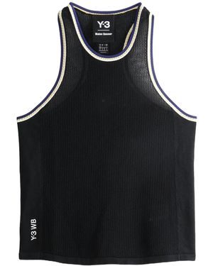 adidas Wales Bonner Y-3 Knit Tank Top Ks3978" - Black