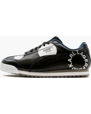 PUMA Roma Polka Dot "Karl Lagerfeld" 371234 01" - Black
