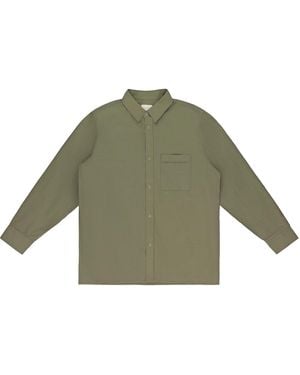 Aimé Leon Dore Western Overshirt "Tan" Ald Mtps 0059" - Green