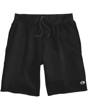 Champion C-Life Reverse Weave Cut Off Shorts 89597 001" - Black
